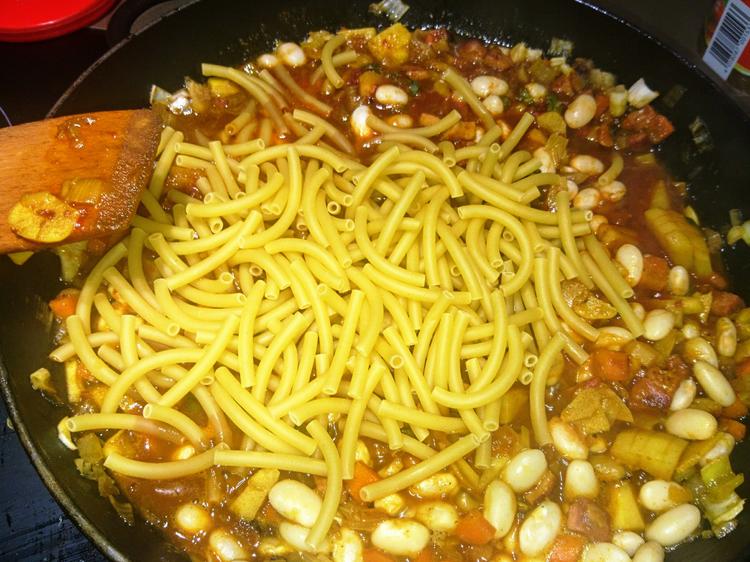 Pasta E Fagioli Nudeln Mit Bohnen Rezept Kochbarde 6765