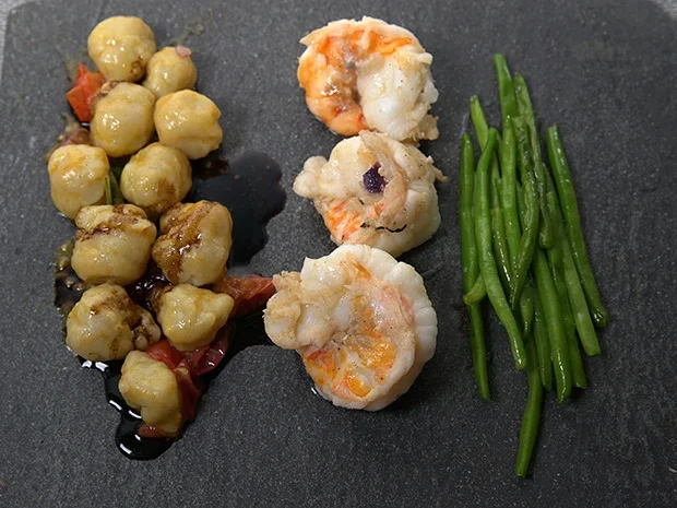 Riesengarnelen mit selbstgemachten Gnocchis - Rezept - Bild Nr. 2