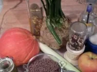 Rezept: Linseneintopf mit Kürbis Bild Nr. 2 Linseneintopf mit Kürbis - Rezept - Bild Nr. 2