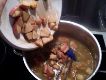 Rezept: Linseneintopf mit Kürbis Bild Nr. 5 Linseneintopf mit Kürbis - Rezept - Bild Nr. 5