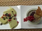 Kürbiskernöl-Parfait mit Granatapfelkernen und Kürbiskernöl-Pannacotta - Rezept - Bild Nr. 2