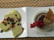 Kürbiskernöl-Parfait mit Granatapfelkernen und Kürbiskernöl-Pannacotta - Rezept - Bild Nr. 2