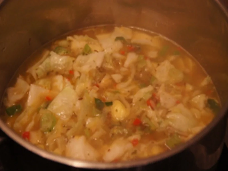 Herzhafter Spitzkohl-Eintopf mit Schinkenkrakauer - Rezept - Bild Nr. 12200