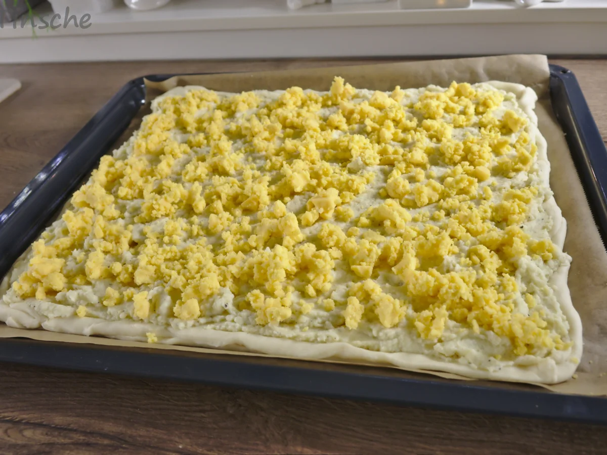 Mashed Potato Pizza - Kartoffelbrei-Pizza - Rezept - Bild Nr. 3