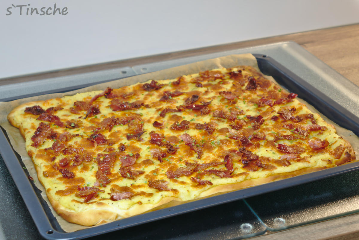 Mashed Potato Pizza - Kartoffelbrei-Pizza - Rezept - Bild Nr. 5