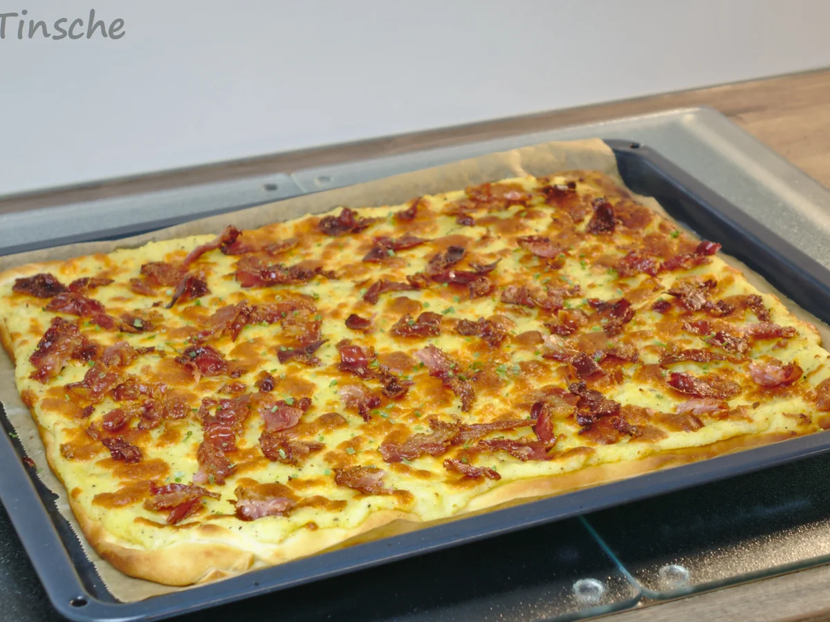 Mashed Potato Pizza - Kartoffelbrei-Pizza - Rezept - Bild Nr. 5