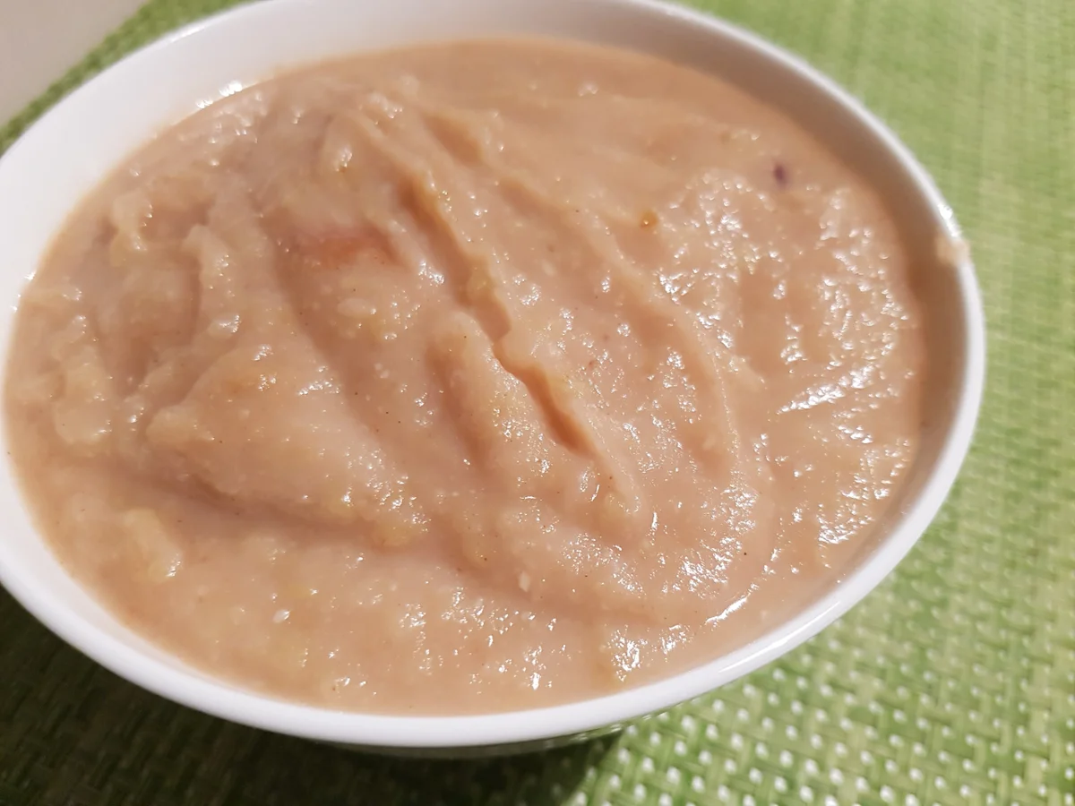 Rezept: Lebkuchen-Mousse auf Bratapfelmus Bild Nr. 4 Lebkuchen-Mousse auf Bratapfelmus - Rezept - Bild Nr. 4