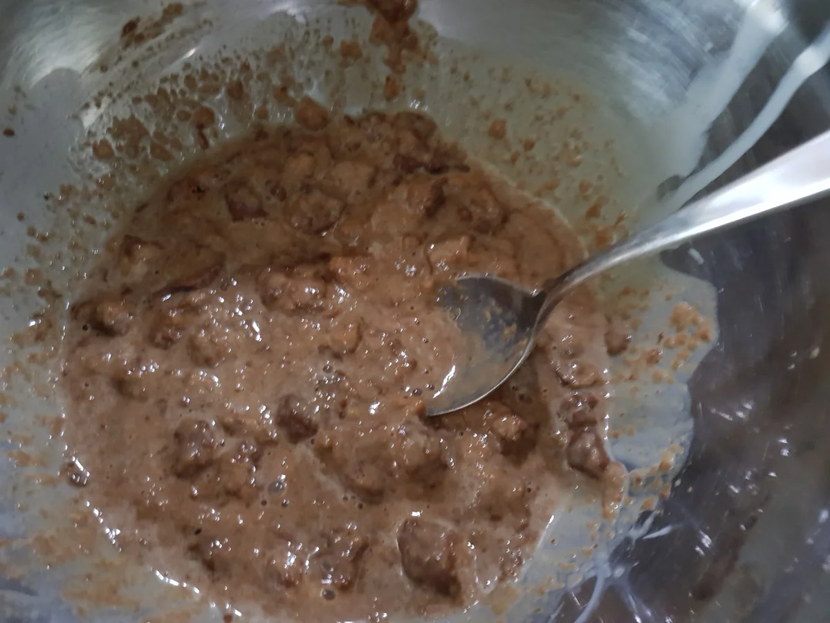 Rezept: Lebkuchen-Mousse auf Bratapfelmus Bild Nr. 10 Lebkuchen-Mousse auf Bratapfelmus - Rezept - Bild Nr. 10