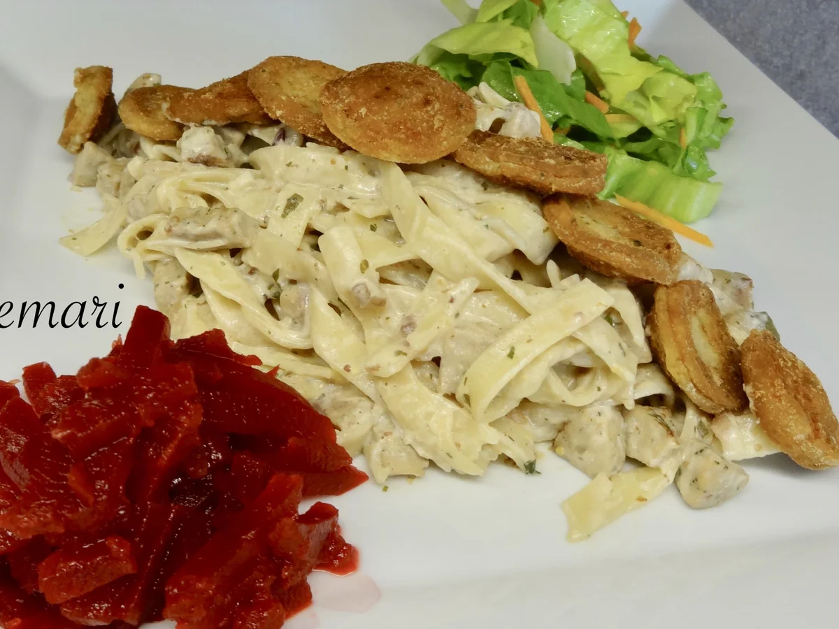 Bayrische Weißwurst Pasta - Rezept - Bild Nr. 3