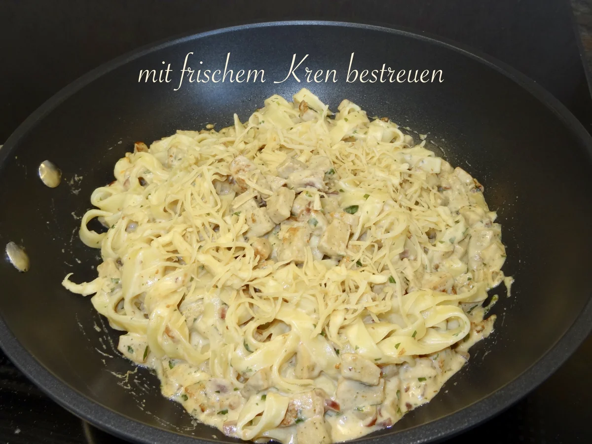 Bayrische Weißwurst Pasta - Rezept - Bild Nr. 19