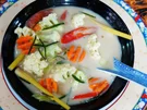 Exotische Blumenkohlsuppe mit Zitronengras und Ingwer - Rezept - Bild Nr. 2