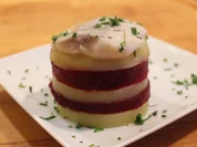 Matjes,   Kartoffeln,   rote Bete  oder "zwei Knollen und ein Hering" - Rezept - Bild Nr. 2