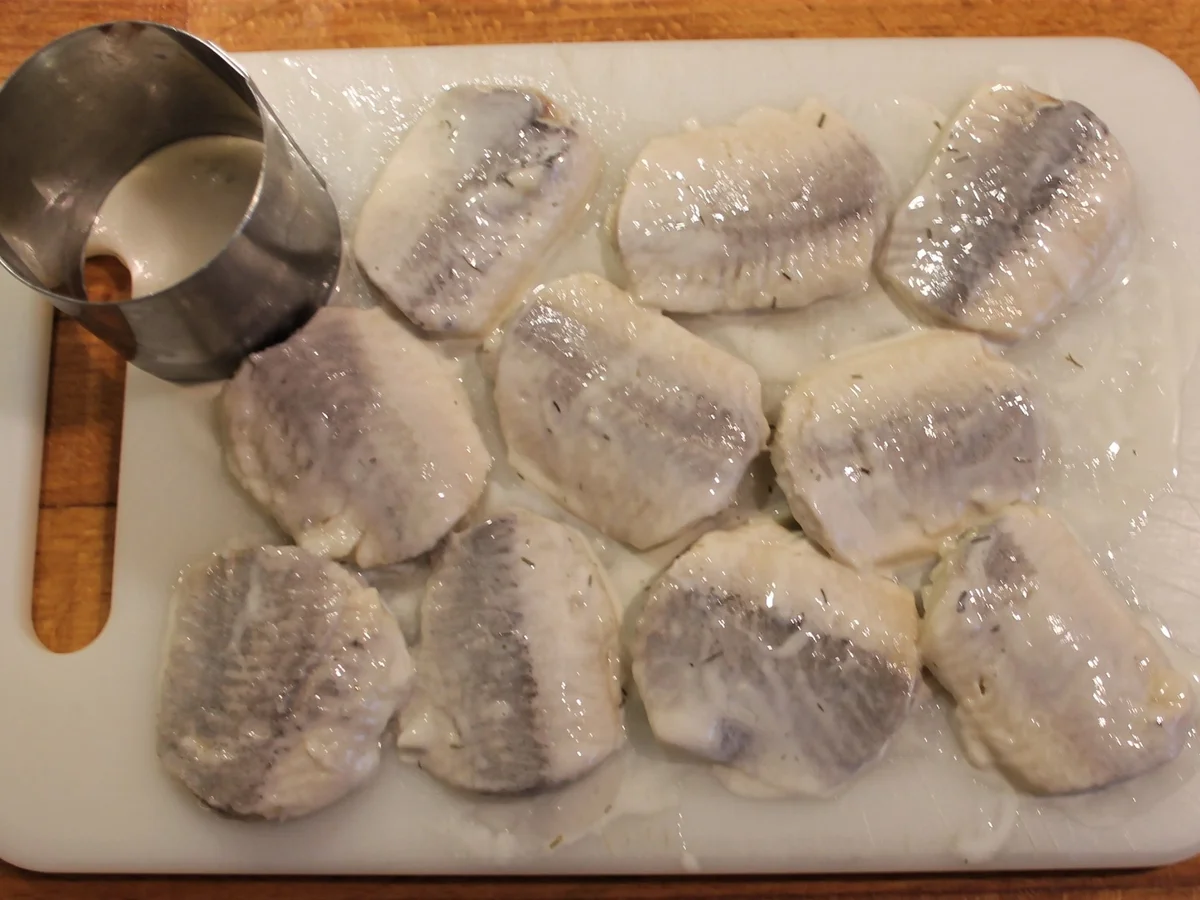 Matjes,   Kartoffeln,   rote Bete  oder "zwei Knollen und ein Hering" - Rezept - Bild Nr. 5