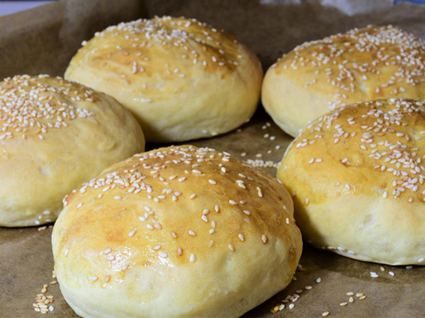 Brioche Brötchen – Burger Buns - Rezept - kochbar.de