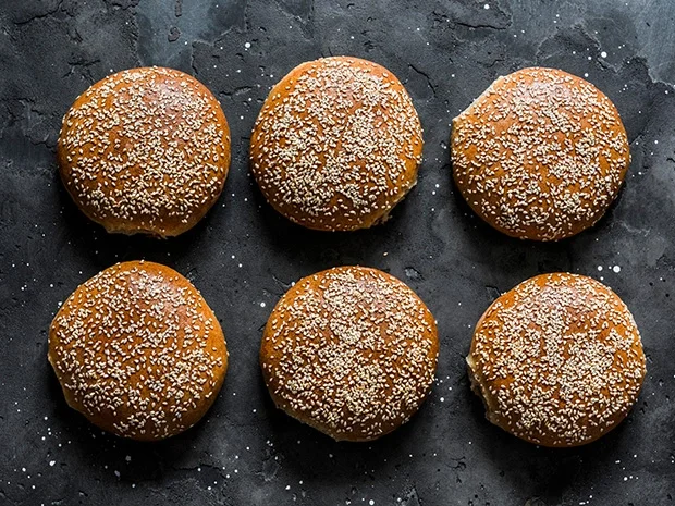 Vollkorn Burgerbrötchen – amerikanische Buns - Rezept - Bild Nr. 2