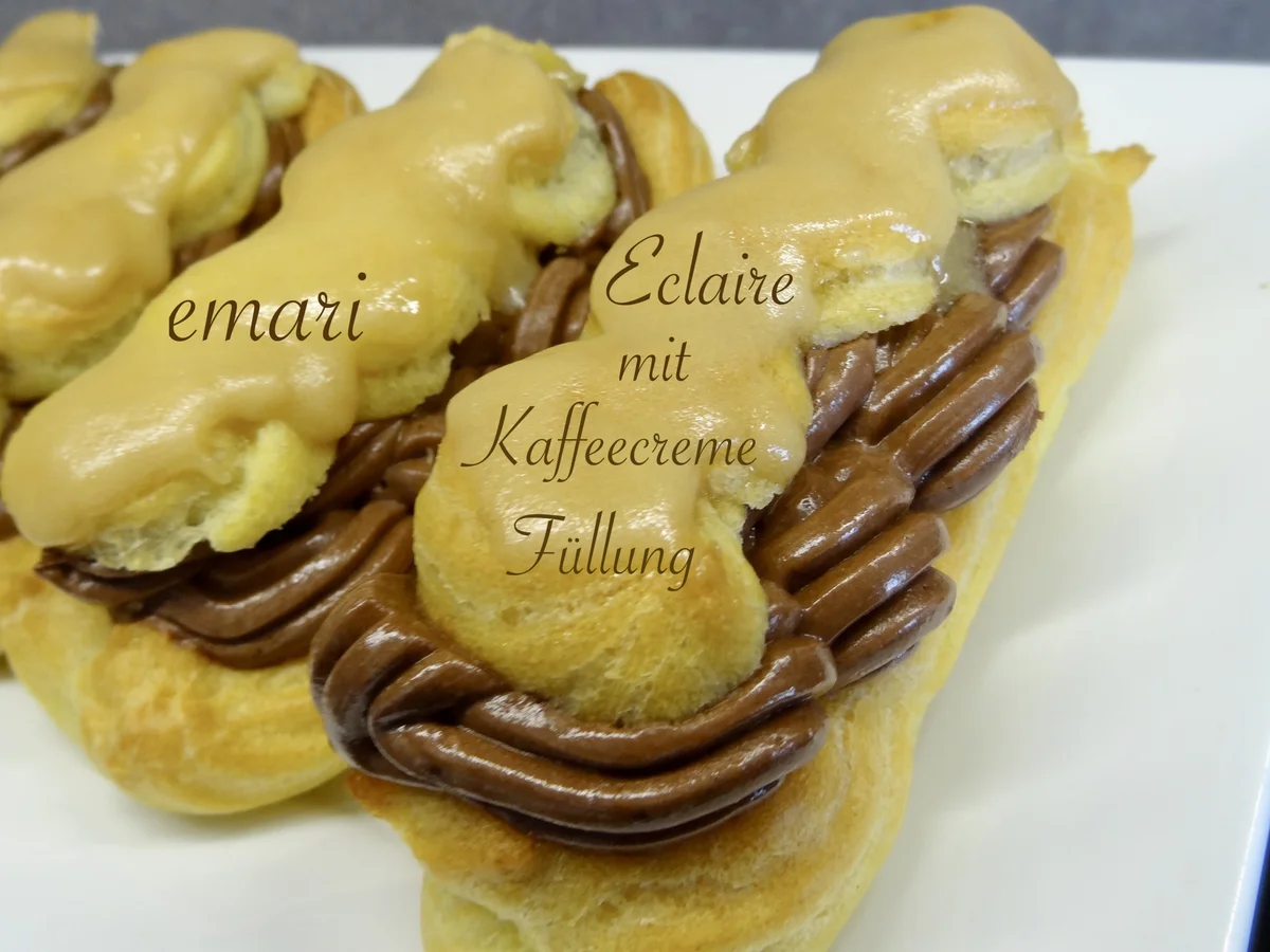Kaffee Eclairs - Rezept - Bild Nr. 2