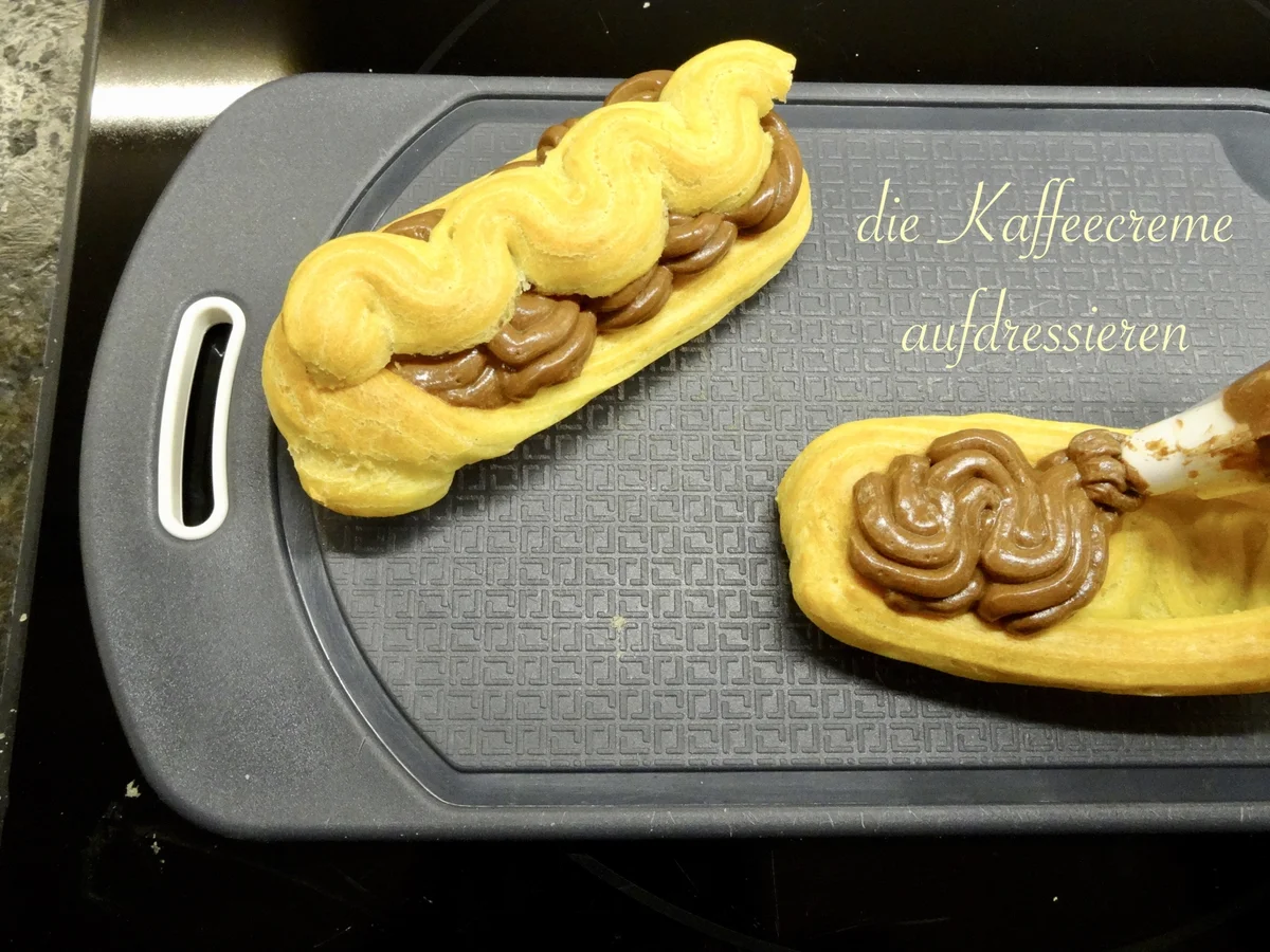 Kaffee Eclairs - Rezept - Bild Nr. 12267