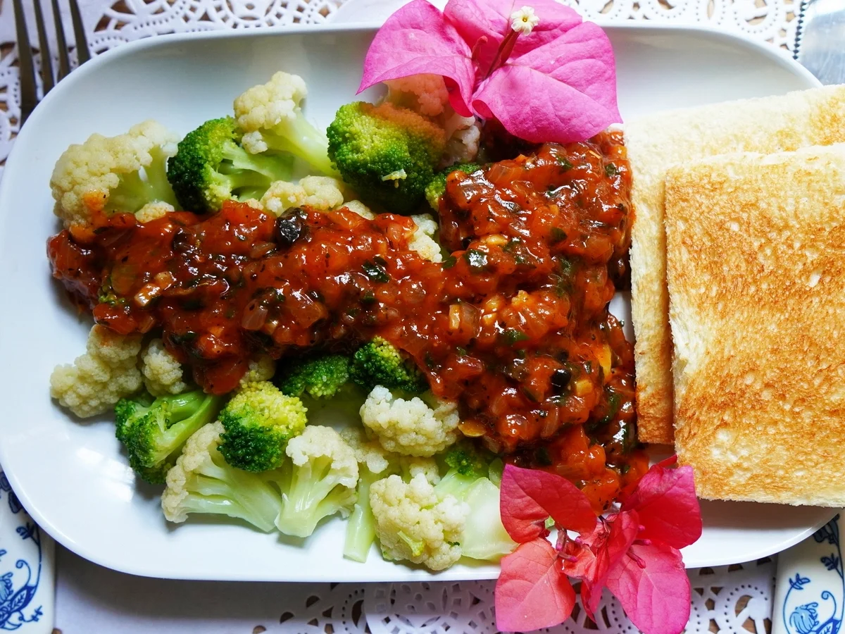 Blumenkohl mit Broccoli alla Francesca - Rezept - Bild Nr. 2