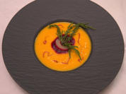 Kürbissuppe mit Brot - Rezept - Bild Nr. 2