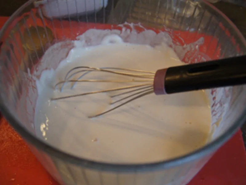 Doppelt gebackene Hähnchennuggets mit Bratnudeln süß-sauer - Rezept - Bild Nr. 6