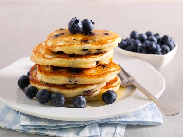 Rezept: Blaubeer Pancakes – amerikanisch Bild Nr. 2 Blaubeer Pancakes – amerikanisch - Rezept - Bild Nr. 2