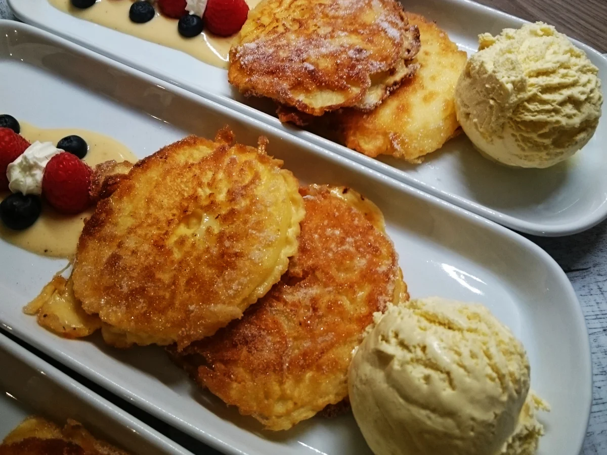 Apfelküchle als Dessert - Rezept - Bild Nr. 2