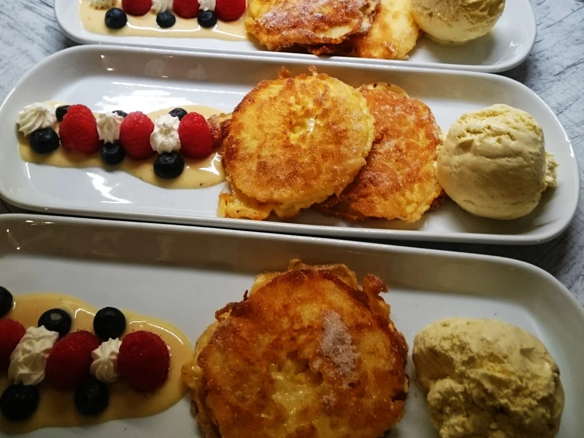 Apfelküchle als Dessert - Rezept - Bild Nr. 5