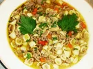 Scharfe Hackfleischsuppe mit Nudeln - Rezept - Bild Nr. 2