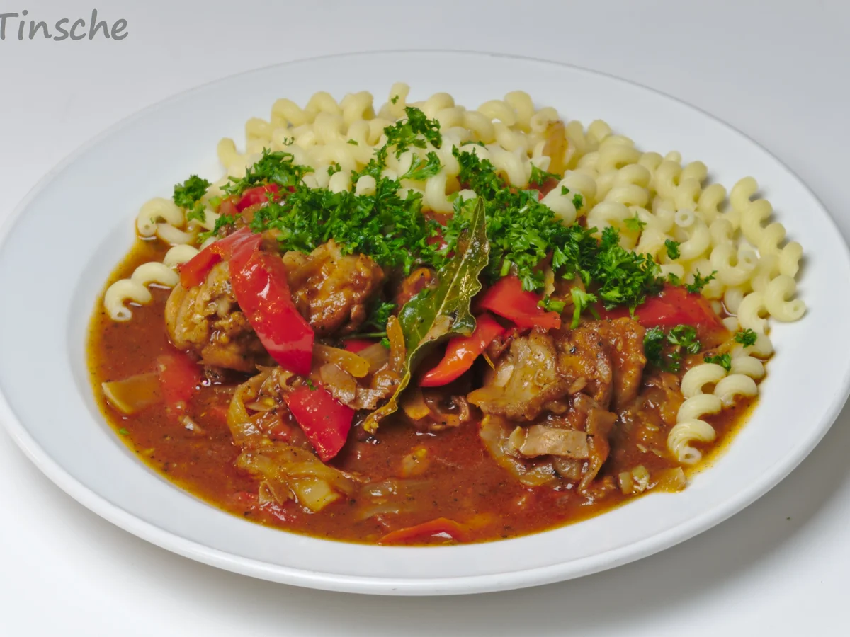 Hähnchen -Baskische Art- - Rezept - Bild Nr. 3