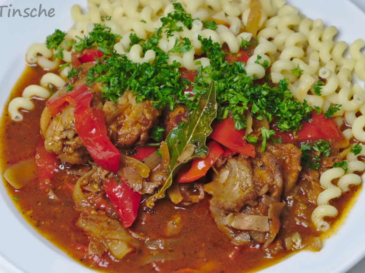 Hähnchen -Baskische Art- - Rezept - Bild Nr. 6