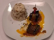 Kürdan Kebabi mit Pilav – Rinderspieße mit Reis - Rezept - Bild Nr. 2
