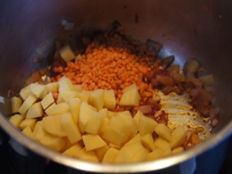 Orientalische rote Linsensuppe - Rezept - Bild Nr. 8