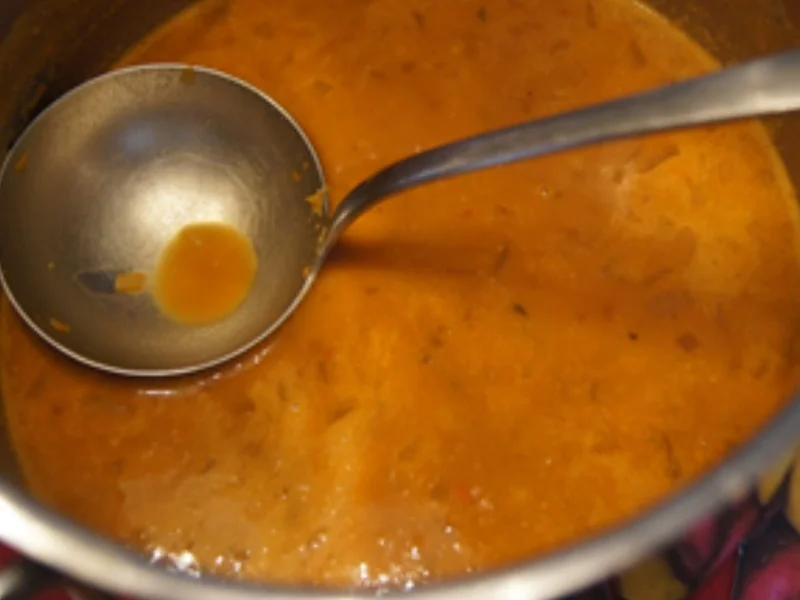 Orientalische rote Linsensuppe - Rezept - Bild Nr. 12