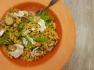 Pasta: 'Crema di Funghi' mit Rucola und Ziegenkäse - Rezept - Bild Nr. 2
