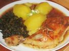 Hühnchenkeulen mit Grünkohl - Rezept - Bild Nr. 2