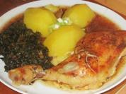 Hühnchenkeulen mit Grünkohl - Rezept - Bild Nr. 2