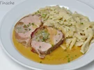 Schweinefilet gefüllt mit Pfifferlingsbrät im Schinkenspeckmantel - Rezept - Bild Nr. 15