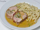 Schweinefilet gefüllt mit Pfifferlingsbrät im Schinkenspeckmantel - Rezept - Bild Nr. 15