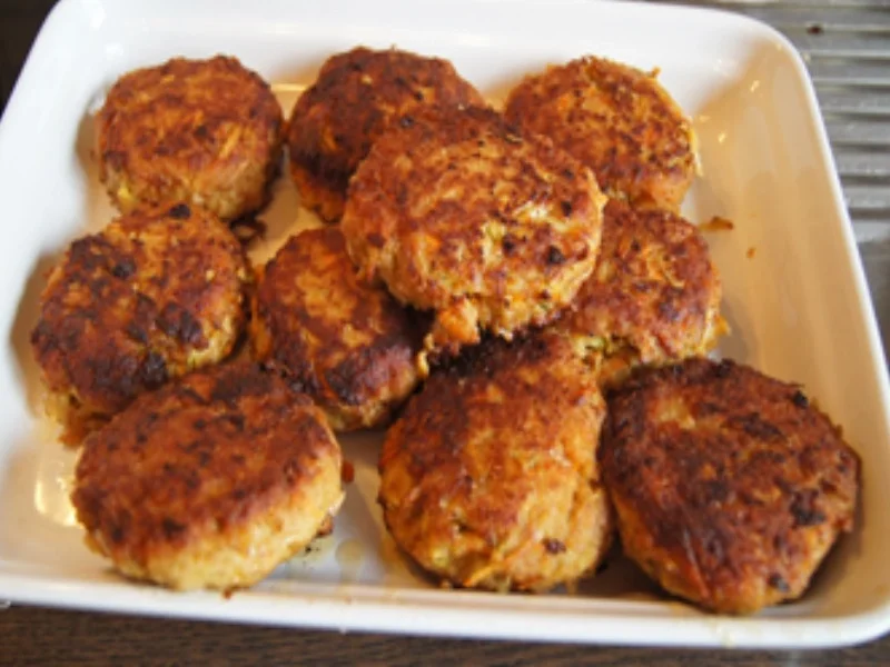 Gemüse-Hack-Buletten mit Zuckermais und Kartoffelstampf - Rezept - Bild Nr. 9