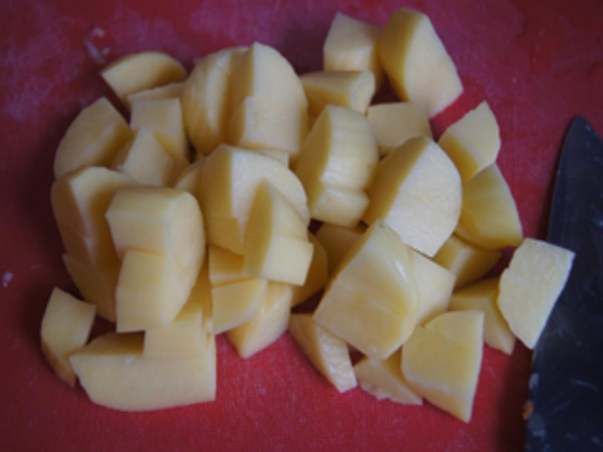 Gemüse-Hack-Buletten mit Zuckermais und Kartoffelstampf - Rezept - Bild Nr. 12
