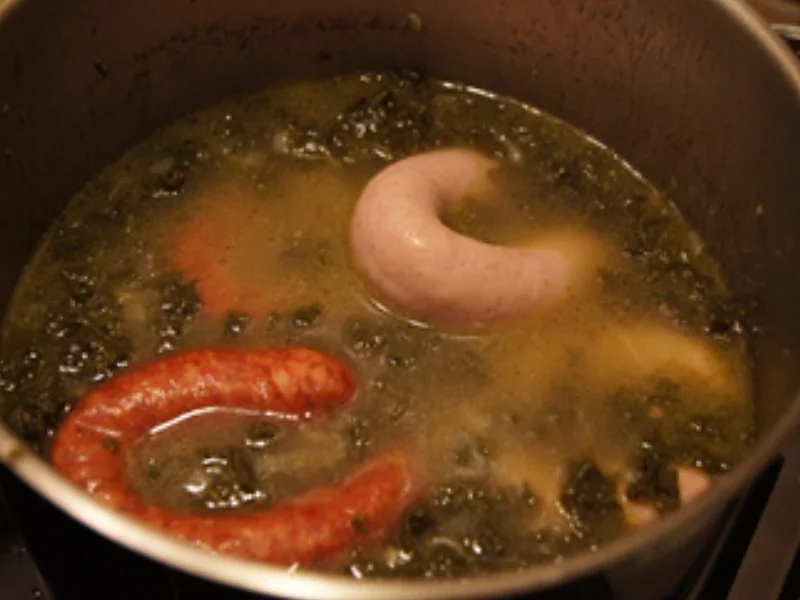 Grünkohl mit Fleisch-Wurst-Mix und Kartoffeln - Rezept - Bild Nr. 10