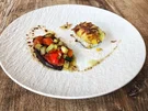 Zander mit Kartoffelschuppen und mediterranem Gemüse (Joachim Llambi) - Rezept - Bild Nr. 2