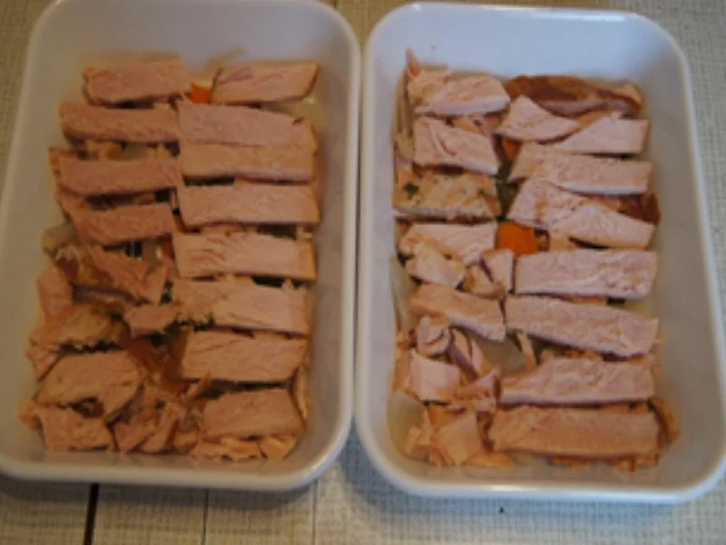 Rezept: Würzige Kassler Tellersülze Bild Nr. 5 Würzige Kassler Tellersülze - Rezept - Bild Nr. 5