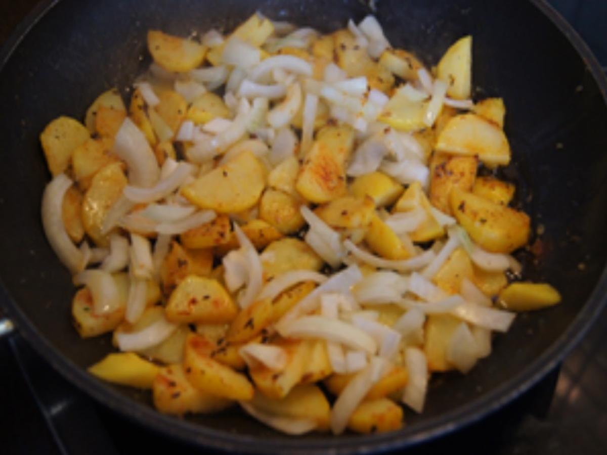 Würzige Kassler Tellersülze mit herzhaften Bratkartoffeln und Remoulade - Rezept - Bild Nr. 15