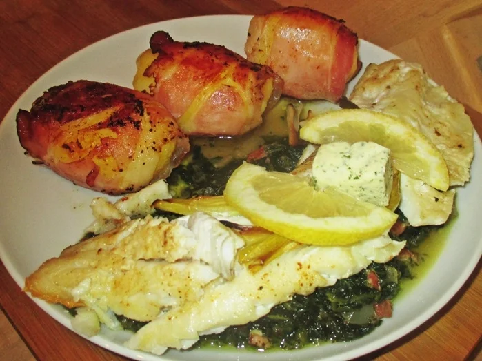 Zanderfilet auf Blattspinat - Rezept - Bild Nr. 2