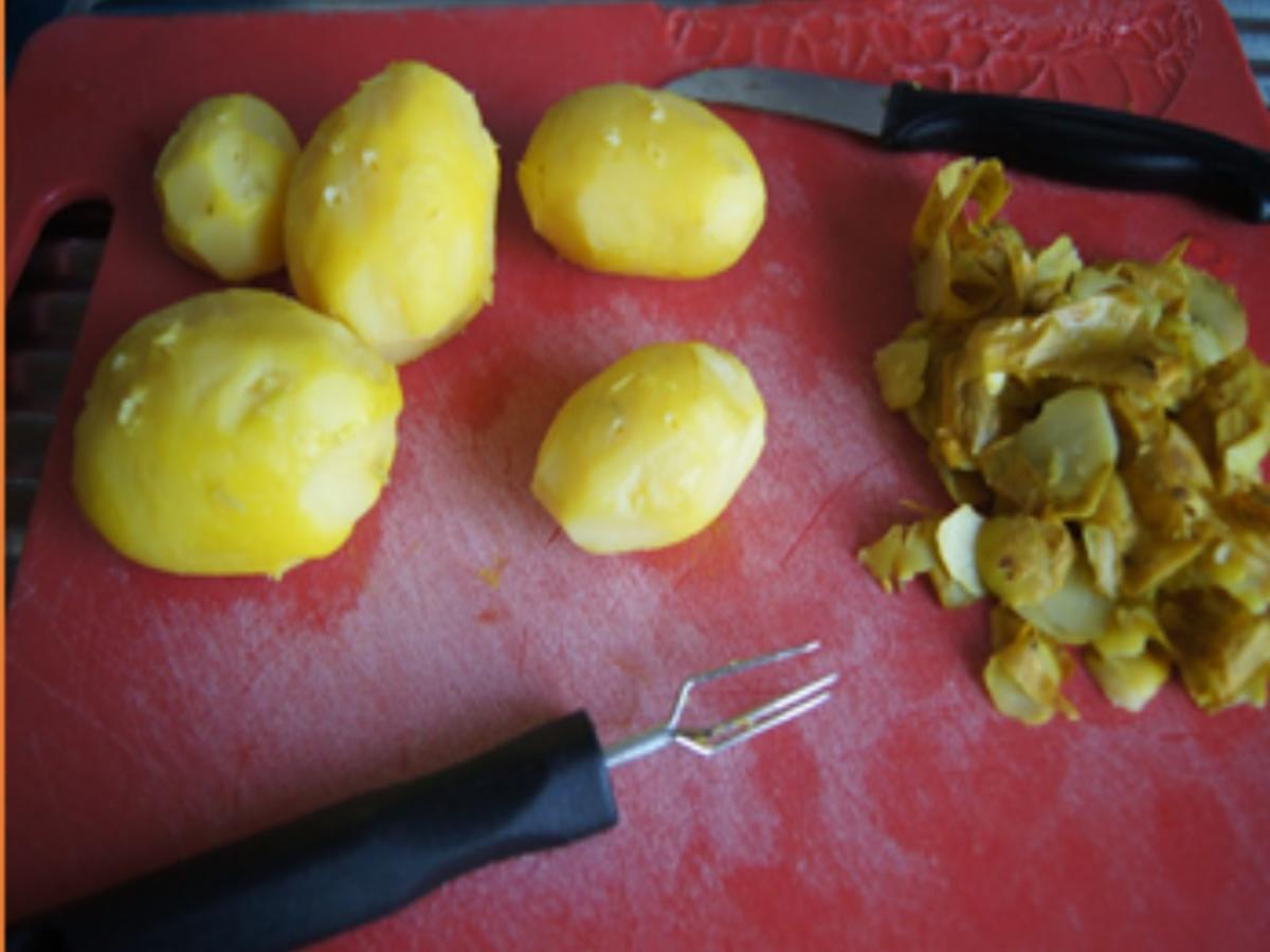 Lachsfilet mit Rote-Bete-Salat und Kartoffelwaffeln - Rezept - Bild Nr. 11