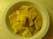 Schinkenschöberl Suppe - Rezept