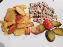 Rindfleischsalat mit Ofen-Bratkartoffeln - Rezept - Bild Nr. 2