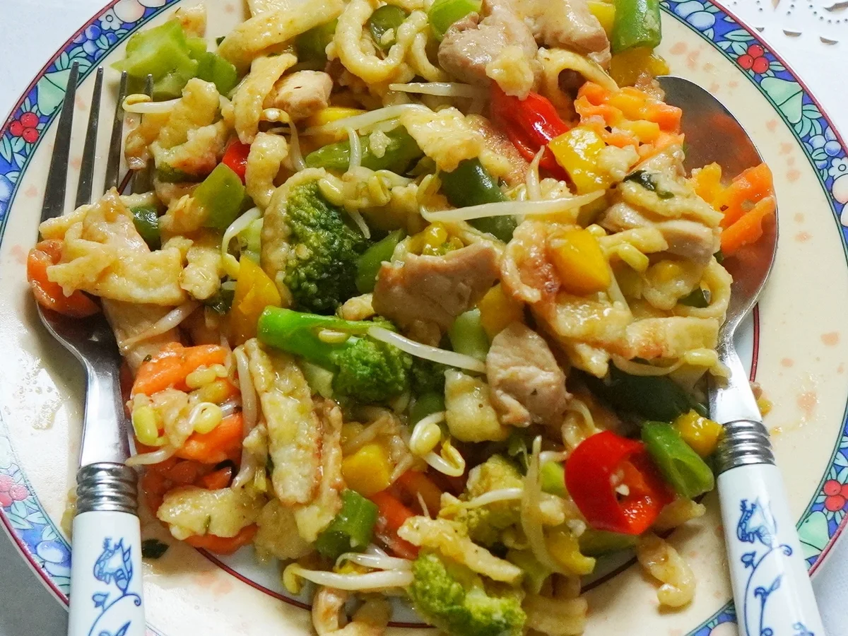 Vesperpfanne Waldburg - Rezept - Bild Nr. 3