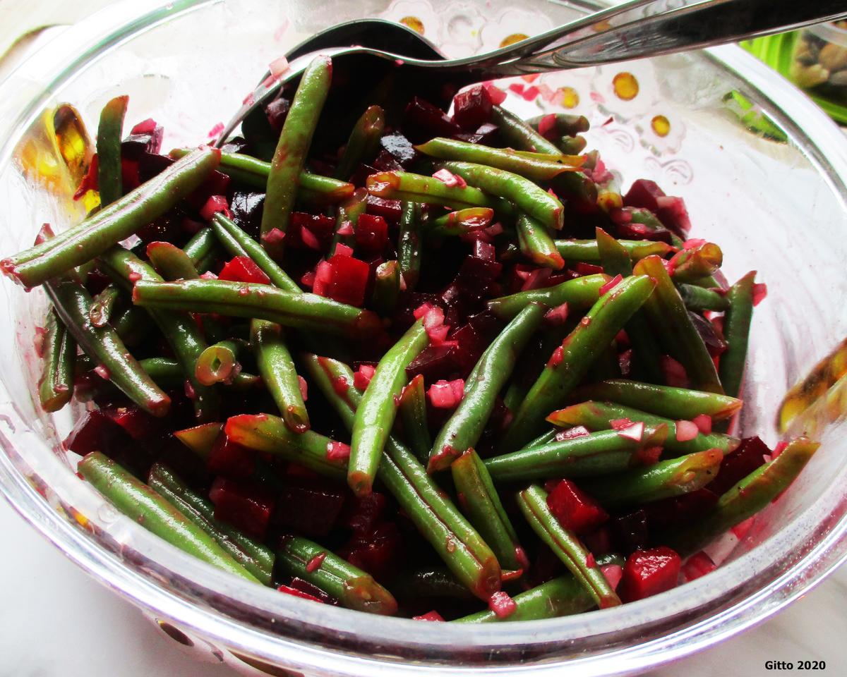 Rote Bete - Bohnensalat - Rezept - Bild Nr. 6